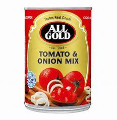 Can of All Gold Tomato and Onion Mix