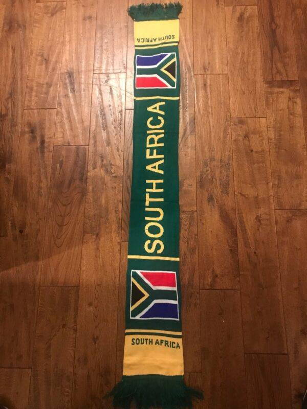 Green South African scarf