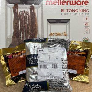 Biltong Box, Freddy Hirsch Biltong Spice and 2 x 100g Biltong packs